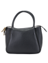 Top Handle Bag, &pound;1,200, Handbags, Black, Leather, Back view